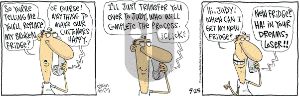 The Duplex on Thursday September 25, 2014 Comic Strip