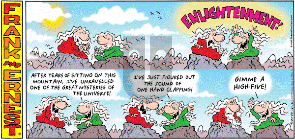 Frank and Ernest on Sunday December 16, 2007 Comic Strip