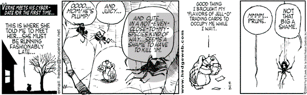 Over the Hedge on Monday February 2, 2004 Comic Strip