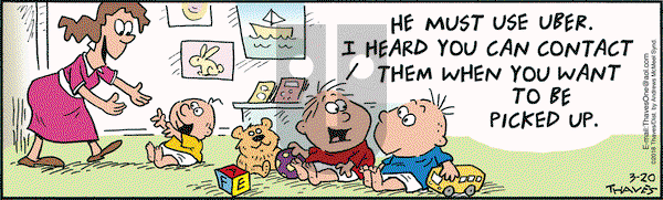 Frank and Ernest on Tuesday March 20, 2018 Comic Strip