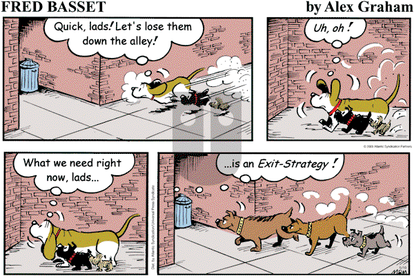 Fred Basset on Sunday May 10, 2009 Comic Strip