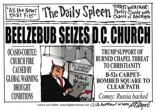 Henry Payne on Thursday June 4, 2020 Comic Strip