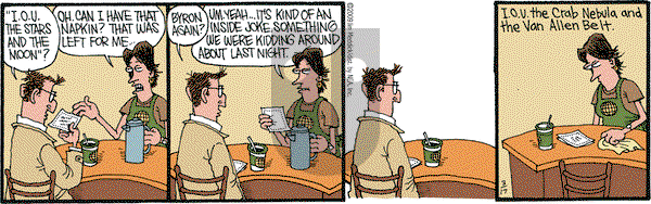 Monty on Tuesday March 17, 2009 Comic Strip