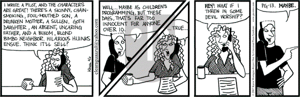 Clear Blue Water on Friday February 2, 2007 Comic Strip