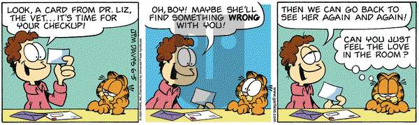 Garfield on Monday June 5, 2000 Comic Strip