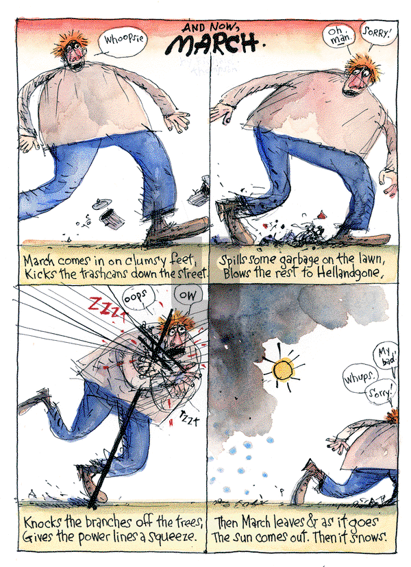 Richard's Poor Almanac on Monday March 14, 2016 Comic Strip