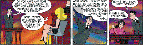 9 Chickweed Lane on Saturday August 17, 2013 Comic Strip