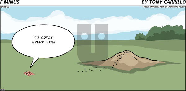 F Minus - Sunday November 6, 2016 Comic Strip