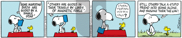 Peanuts on Thursday November 14, 2002 Comic Strip