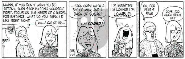 Luann on Monday November 25, 2002 Comic Strip