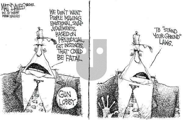 Matt Davies on Wednesday March 28, 2012 Comic Strip
