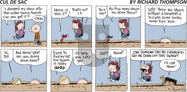 Cul de Sac on Sunday May 31, 2009 Comic Strip