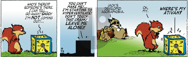 Over the Hedge on Friday October 24, 2014 Comic Strip
