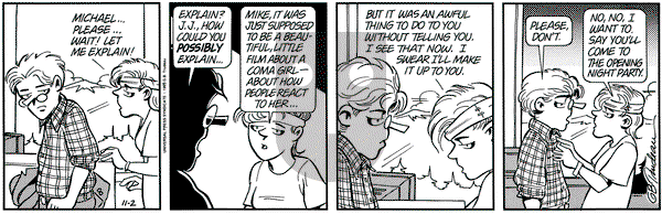 Doonesbury on Thursday November 2, 1995 Comic Strip