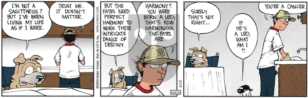 Get Fuzzy on Friday June 13, 2003 Comic Strip
