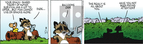 Over the Hedge on Saturday August 31, 2019 Comic Strip