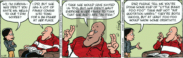 Cleats - Tuesday November 25, 2003 Comic Strip
