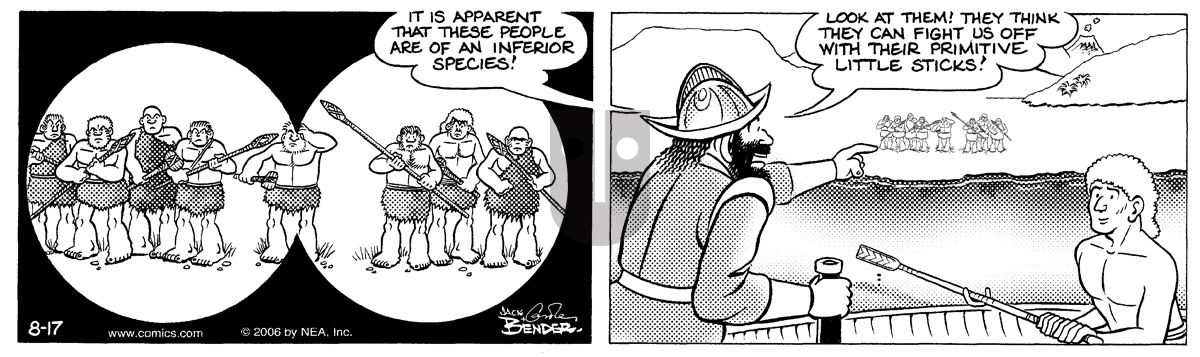 Alley Oop - Thursday August 17, 2006 Comic Strip