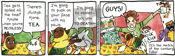 Breaking Cat News on Thursday April 5, 2018 Comic Strip