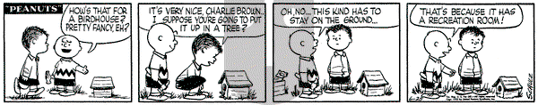 Peanuts on Saturday June 25, 1955 Comic Strip
