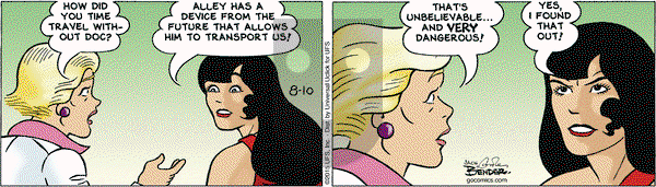 Alley Oop on Monday August 10, 2015 Comic Strip