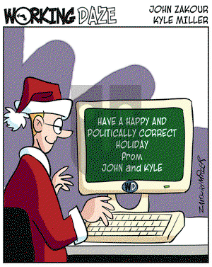 Working Daze on Saturday December 25, 2004 Comic Strip