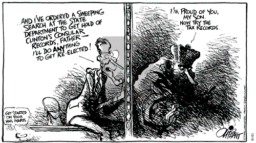 Pat Oliphant on Friday October 16, 1992 Comic Strip