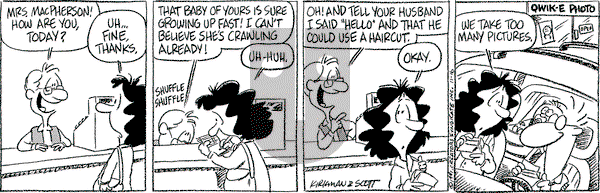 Baby Blues on Saturday November 16, 1991 Comic Strip