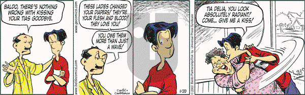 Baldo on Saturday January 20, 2007 Comic Strip