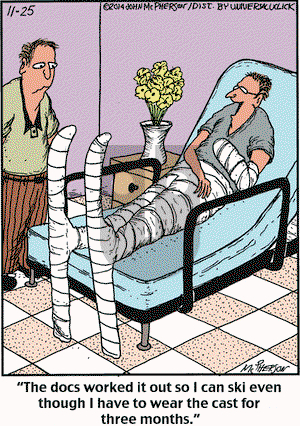 Close to Home on Tuesday November 25, 2014 Comic Strip