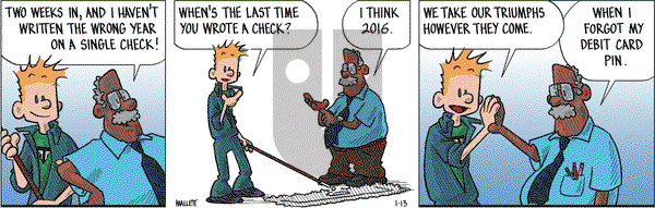 Frazz on Monday January 13, 2020 Comic Strip