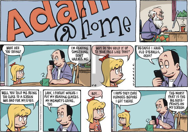 Adam@Home on Sunday April 8, 2018 Comic Strip