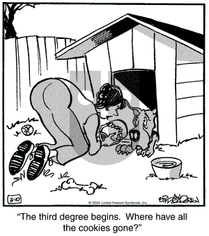 Marmaduke on Wednesday March 10, 2004 Comic Strip