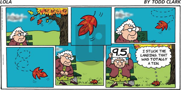 Lola on Sunday November 9, 2008 Comic Strip