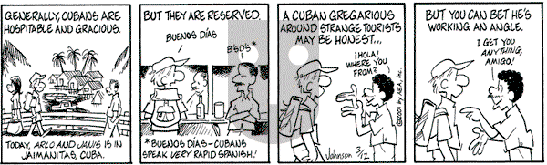 Arlo and Janis on Monday March 12, 2001 Comic Strip