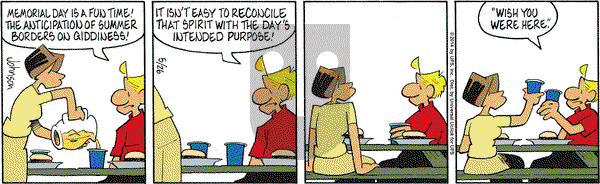 Arlo and Janis on Monday May 26, 2014 Comic Strip
