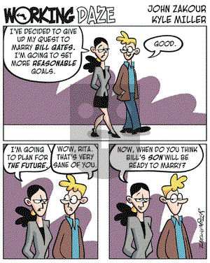 Working Daze on Saturday December 3, 2005 Comic Strip
