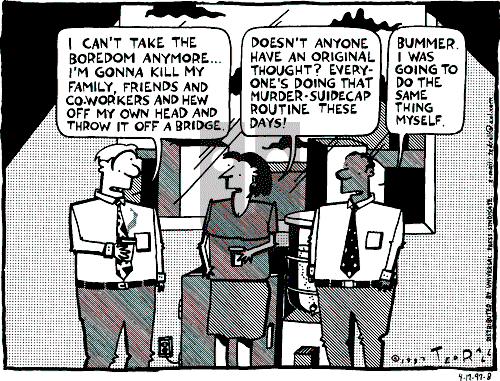 Ted Rall on Monday April 21, 1997 Comic Strip