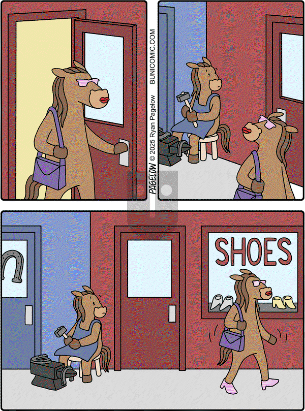 Buni on Wednesday May 28, 2025 Comic Strip