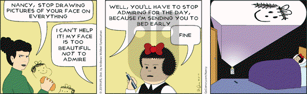 Nancy on Monday October 21, 2019 Comic Strip