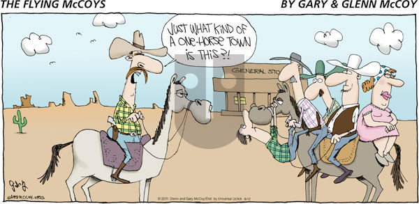 The Flying McCoys on Sunday June 12, 2011 Comic Strip