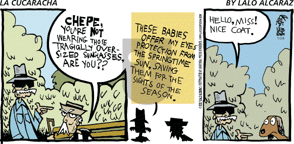 La Cucaracha on Sunday January 28, 2007 Comic Strip