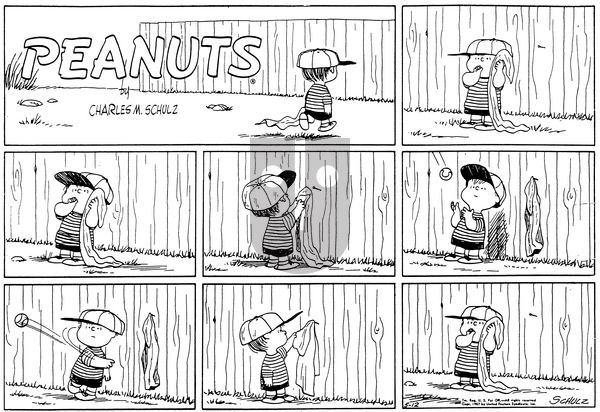 Peanuts on Saturday May 3, 1986 Comic Strip