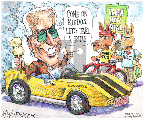 Matt Wuerker on Thursday April 25, 2019 Comic Strip