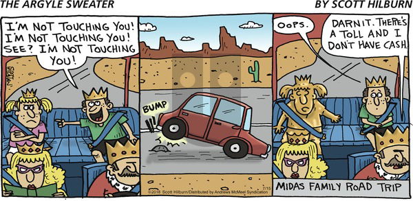 The Argyle Sweater on Sunday July 15, 2018 Comic Strip