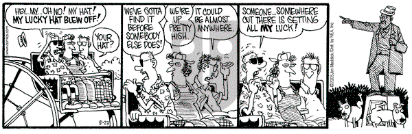 Monty on Monday May 23, 2005 Comic Strip