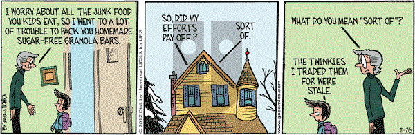 Grand Avenue on Monday November 26, 2012 Comic Strip