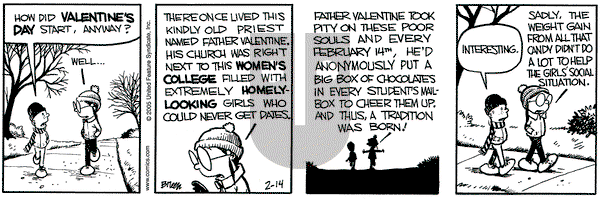 Grand Avenue on Monday February 14, 2005 Comic Strip