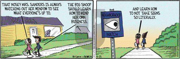 Grand Avenue on Wednesday April 25, 2012 Comic Strip