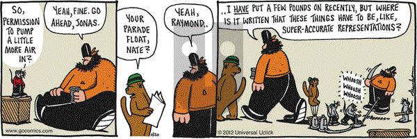 Overboard on Tuesday November 20, 2012 Comic Strip